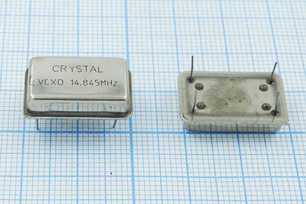 Кварцевый генератор 14,845 МГц - 14845 VCXO FULL CRYSTAL