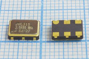 Кварцевый генератор 2,048 МГц - 2048 VCXO SMD07050C6 CM 3,3В JV75-C-3,3-10-B