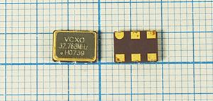 Кварцевый генератор 32,768 МГц - 32768 VCXO SMD07050C6 CM 3,3В VCXO-7050 AEC