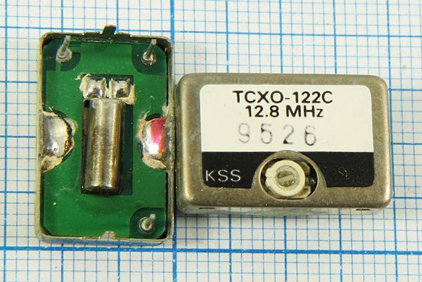 Кварцевый генератор 12,8 МГц - 12800 TCXO 18x12x4 5В TCXO-122C KSS