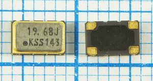 Кварцевый генератор 19,68 МГц - 19680 VCTCXO SMD05032C4 SIN 3В VC-TCXO-208C Кварцевый генератор 19,68 МГц - 19680 VCTCXO SMD05032C4 SIN 3В VC-TCXO-208C