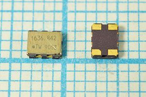 Кварцевый генератор 16,368 МГц - 16368 TCXO SMD03225C4 SIN 3,3В TTS18NSE-A8 TEW