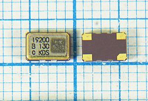Кварцевый генератор 19,2 МГц - 19200 TCXO SMD05032C4 SIN 3В DSB533HA KDS Кварцевый генератор 19,2 МГц - 19200 TCXO SMD05032C4 SIN 3В DSB533HA KDS