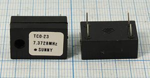 Кварцевый генератор 7,3728 МГц - 7372,8 TCXO 20x13x8 TCO-23 SUNNY Кварцевый генератор 7,3728 МГц - 7372,8 TCXO 20x13x8 TCO-23 SUNNY