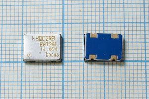 Кварцевый генератор 14,85 МГц - 14850 VCTCXO SMD09070M4 SIN 2,8В KT14-EGT28L Кварцевый генератор 14,85 МГц - 14850 VCTCXO SMD09070M4 SIN 2,8В KT14-EGT28L