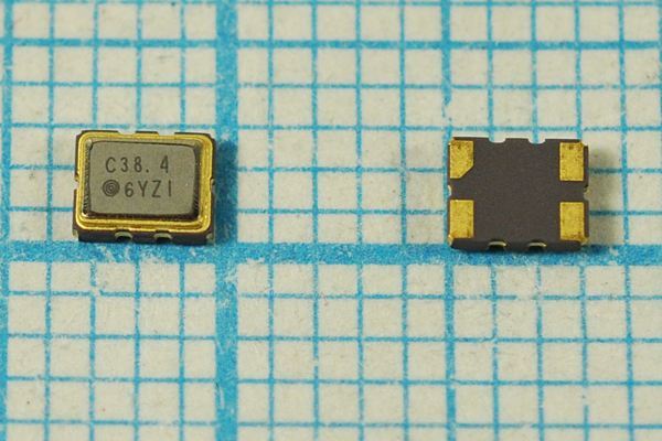 Кварцевый генератор 38,4 МГц - 38400 VCTCXO SMD03225C4 SIN 2,8В CSX-325T