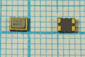 Кварцевый генератор 38,4 МГц - 38400 VCTCXO SMD03225C4 SIN 2,8В CSX-325T Кварцевый генератор 38,4 МГц - 38400 VCTCXO SMD03225C4 SIN 2,8В CSX-325T