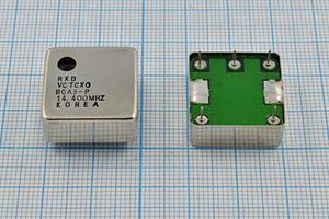 Кварцевый генератор 14,4 МГц - 14400 VCTCXO 20x20x8 RXDBOA3-P