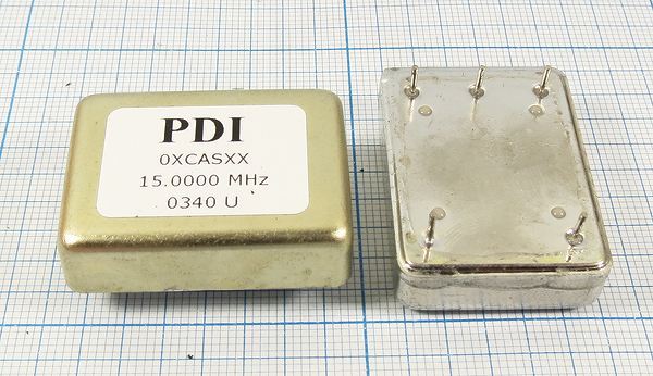 Кварцевый генератор 15 МГц - 15000 VCTCXO 36x27x10 T/CM 5В SPCL15000XCASXX