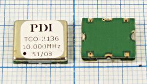 Кварцевый генератор 10 МГц - 10000 TCXO SMD11496C4 SIN 3,3В TC4010000XWMDXX