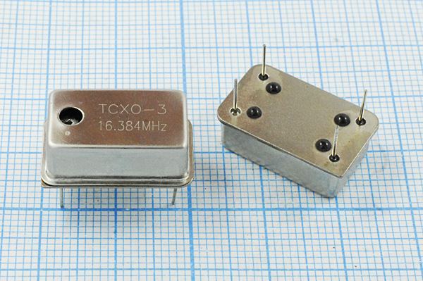 Кварцевый генератор 16,384 МГц - 16384 TCXO FULL CM 5В TCXO-3 FT