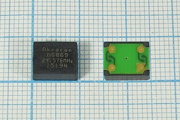 Кварцевый генератор 24,576 МГц - 24576 VCOCXO SMD09775C4 CM 3,3В AOCJYR