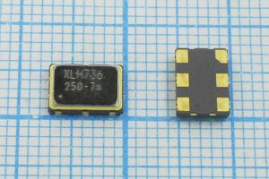 Кварцевый генератор 250 МГц - 250000 SMD07050C6 CM 3,3В XLH736 FOX Кварцевый генератор 250 МГц - 250000 SMD07050C6 CM 3,3В XLH736 FOX