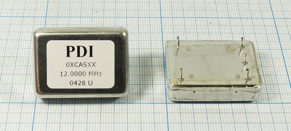 Кварцевый генератор 12 МГц - 12000 TCXO 36x27x10 T/CM 5В SPCL12000XCASXX