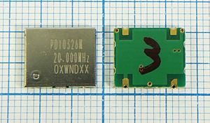 Кварцевый генератор 20 МГц - 20000 VCTCXO SMD11496C4 SIN 5В SM3220000XWNDXX