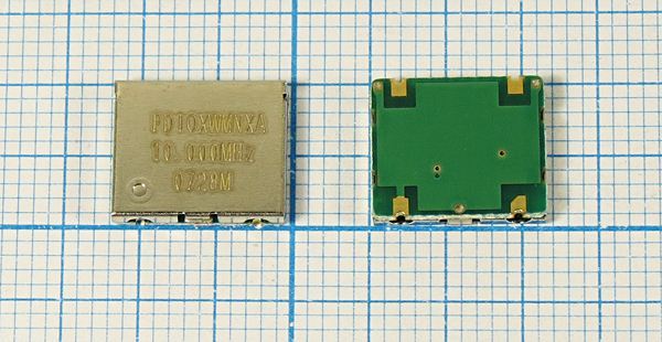 Кварцевый генератор 10 МГц - 10000 VCTCXO SMD11496C4 SIN 5В SM3210000XWMNXA