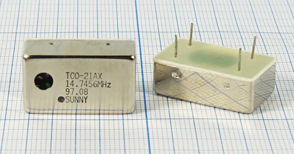 Кварцевый генератор 14,7456 МГц - 14745,6 TCXO 24x14x8 TCO-21AX