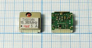 Кварцевый генератор 15,36 МГц - 15360 TCXO SMD114114C4 SIN 3В TXS1134N TEW