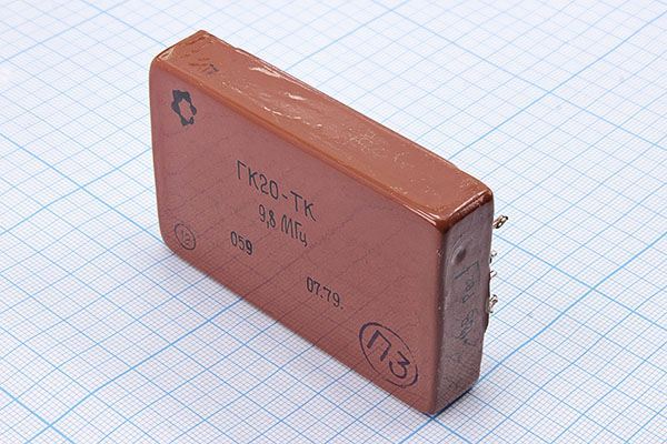 Кварцевый генератор 9,8 МГц - 9800 TCXO 76x48x17 ГК20-ТК