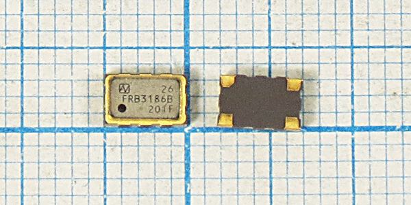 Кварцевый генератор 26 МГц - 26000 VCTCXO SMD05032C4 SIN 3В FRB3186B NDK
