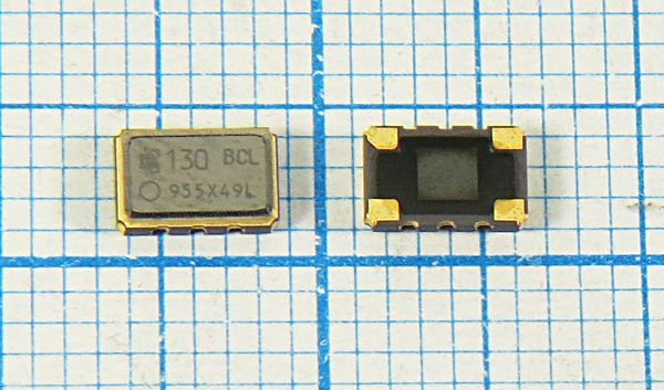 Кварцевый генератор 13 МГц - 13000 VCTCXO SMD05032C4 SIN 2,8В KT18B-DCU28B