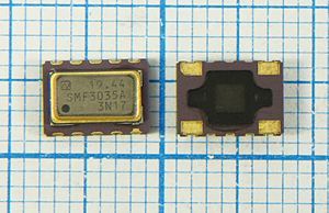Кварцевый генератор 19,44 МГц - 19440 VCTCXO SMD07050C4 SIN 3,3В SMF3035A