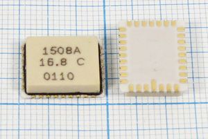 Кварцевый генератор 16,8 МГц - 16800 TCXO SMD140120C32 SIN 5В 1508A CTS Кварцевый генератор 16,8 МГц - 16800 TCXO SMD140120C32 SIN 5В 1508A CTS