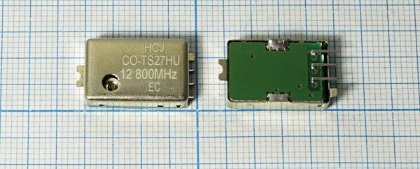Кварцевый генератор 12,8 МГц - 12800 TCXO SMD210120C3 SIN 3,3В CO-TS27HU JAUC
