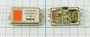 Кварцевый генератор 14,4 МГц - 14400 TCXO SMD210120M6 SIN 5В Q-5055-C NEC