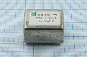Кварцевый генератор 12,96 МГц - 12960 OCXO 40x30x20 DOC-1072