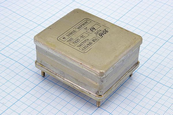 Кварцевый генератор 4,9152 МГц - 4915,2 OCXO 63x53x29 ГК27-ТС вторая 9,8304