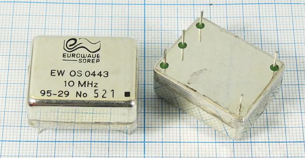 Кварцевый генератор 10 МГц - 10000 VCOCXO 30x24x12 CM 12В EWOS0443
