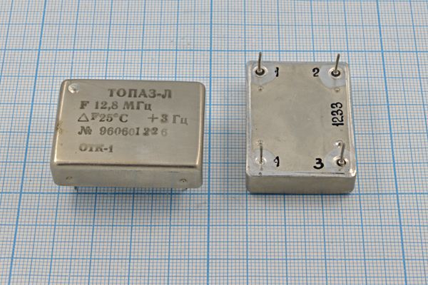 Кварцевый генератор 12,8 МГц - 12800 VCOCXO 40x30x10 ТОПАЗ-Л