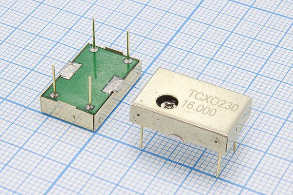 Кварцевый генератор 16 МГц - 16000 TCXO 18x12x4 SIN 5В TCXO14-16.000M STE