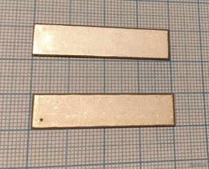 Ультразвуковой пьезоэлемент из пьезокерамики 40x10x0,4мм Пластина ЦТС-19 5,5 МГц 11-12пф Ультразвуковой пьезоэлемент из пьезокерамики 40x10x0,4мм Пластина ЦТС-19 5,5 МГц 11-12пф