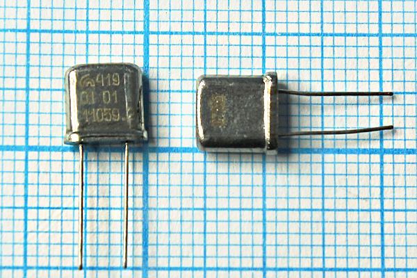 Кварцевый резонатор 11,059 МГц - 11059 UM5 S 50 РК419МН 1Г
