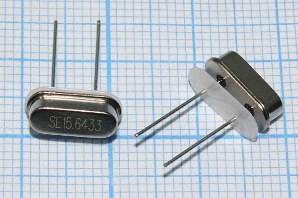 Кварцевый резонатор 15,6433 МГц - 15643,3 HC49S3 S 20 49S[SDE] 1Г +IS