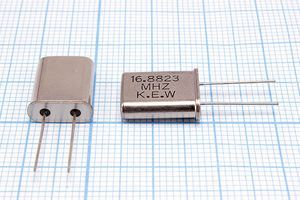 Кварцевый резонатор 16,8823 МГц - 16882,3 HC49U 20 1Г (KEW)