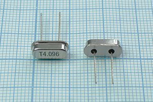 Кварцевый резонатор 4,096 МГц - 4096 HC49S3 18 7 10/-10~60C S[FT] 1Г (T4.096)