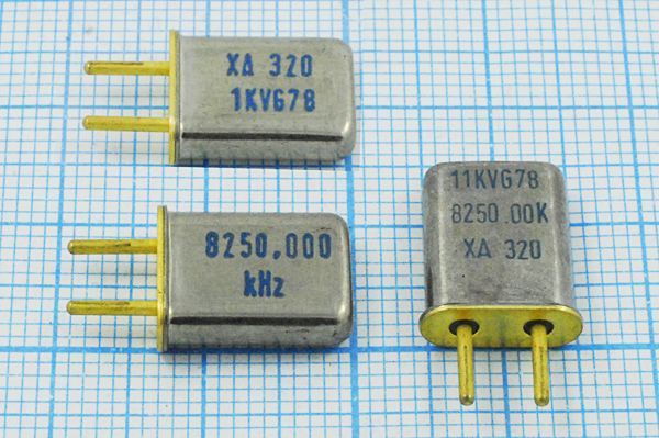 Кварцевый резонатор 8,25 МГц - 8250 HC50U 32 1Г