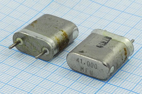 Кварцевый резонатор 41 МГц - 41000 HC6U БА 3Г