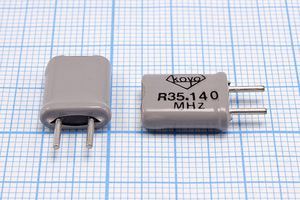 Кварцевый резонатор 35,14 МГц - 35140 HC25U +SL[11560кГц] (R35.140M KOYO)