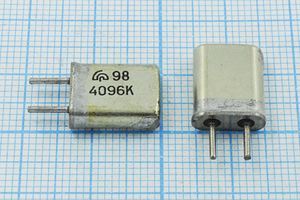 Кварцевый резонатор 4,096 МГц - 4096 HC25U МА 1Г (4096К) Кварцевый резонатор 4,096 МГц - 4096 HC25U МА 1Г (4096К)
