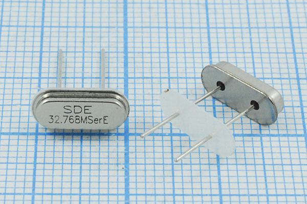 Кварцевый резонатор 32,768 МГц - 32768 HC49S2 S 10 20/-40~85C 49S3[SDE] 1Г +IS