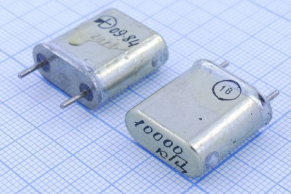 Кварцевый резонатор 10 МГц - 10000 HC6U БА 1Г (10000кГц)