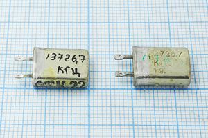 Кварцевый резонатор 13,7267 МГц - 13726,7 МВ 1Г (13726.7 КГЦ)
