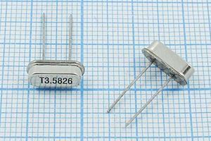 Кварцевый резонатор 3,5826 МГц - 3582,6 HC49S3 20 30 50/0~60C S[FT] 1Г (T)