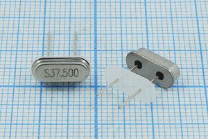 Кварцевый резонатор 37,5 МГц - 37500 HC49S3 S 10 50/-40~85C 49S[SDE] 3Г +IS