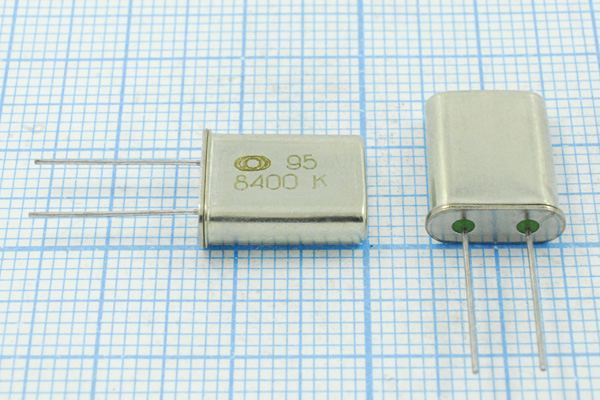 Кварцевый резонатор 8,4 МГц - 8400 HC49U S 50 30/-10~60C РК367-01МД-9АС 1Г