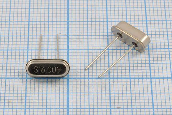 Кварцевый резонатор 16 МГц - 16000 HC49S3 20 50 30/-10~60C 49S[SDE] 1Г